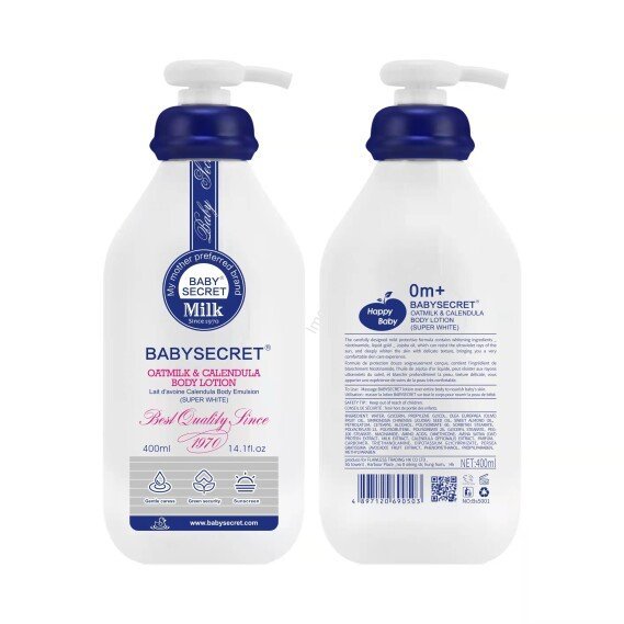 BABY SECRET Oatmilk & Calendula Body Lotion 400ml