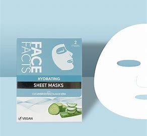 Face Facts Hydrating Sheet Masks 2masks