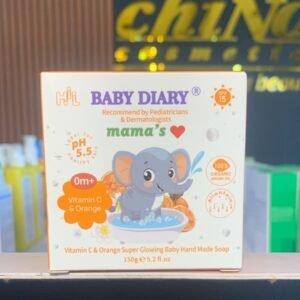 BABY DIARY Vitamin C & Orange Super Glowing Baby Hand Made Soap 150g