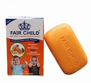 FAIR CHILD Natural & Moisturizing Soap- egg yolk & natural honey 150g