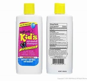 SULFUR8 KIDS Anti-dandruff Shampoo 222ml