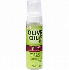 OLIVE OIL WRAP/SET MOUSSE COCONUT OIL 207ML