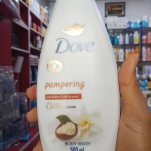 Dove pamparing shea butter & vanilla scent body wash - 500ml