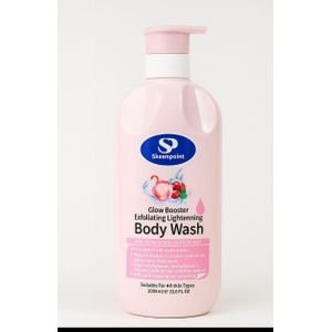 skeenpoint glow booster exfoliating lightening body wash 1000ml