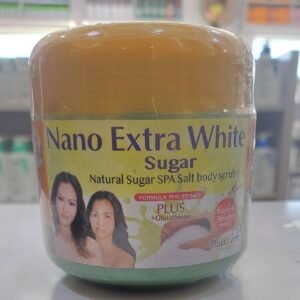Nano Extra White Sugar - Natural Sugar SPA Salt body Scrub 750g