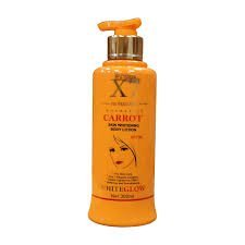 X7 Carrot Skin Whitening Body Lotion 300ml