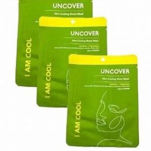 UNCOVER I AM COOL Aloe Cooling Sheet Mask 25g Serum