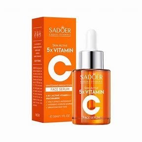 SADOER Skin Active 5X Vitamin C Face Serum 30ml