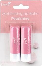 PRETTY MOISTURISING LIP BALM PEARL SHINE 2 X 4.3g