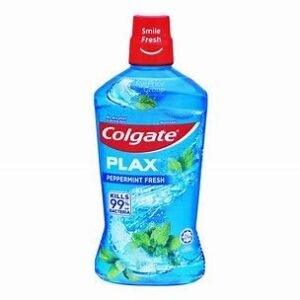 COLGATE PLAX PEPPERMINT 24/7 MOUTHWASH 500ML