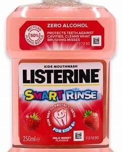LISTERINE SMART RINSE MILD TASTE FOR KIDS MOUTHWASH 500ml