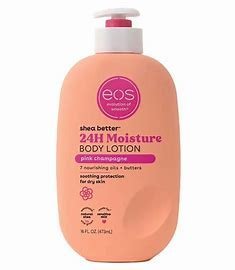 EOS 24H MOISTURE BODY LOTION PINK CHAMPAGNE 473ml