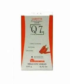 Q7 PARIS CAROTTE BLANCHIMENT SAVON 250g