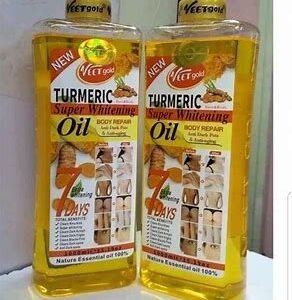 VEETGOLD TURMERIC SUPER WHITENING BODY OIL 1000ml