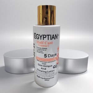 Egyptian Half Cast Vitamin C Active Whitening Lotion Skin Unique and Glowing lotion 400ml