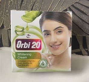 ORBI 20 WHITENING FACE CREAM SHELLY