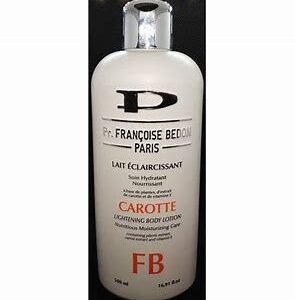 PR FRANCOISE BEDON PARIS CARROTTE LIGHTHNING BODY LOTION 500ml