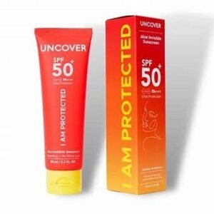 UNCOVER I AM PROTECTED Aloe Invisible Sunscreen SPF50+ PA+++ 80ml