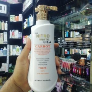 NITRO WHITE U.S.A CARROT INTENSE EXCLUSIVE BODY MILK 500ml