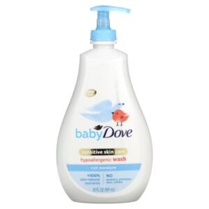 Baby dove hypoalleric wash 591ml