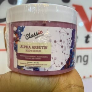 Classic Skin Care Alpha Arbutin Body Scrub 450ml