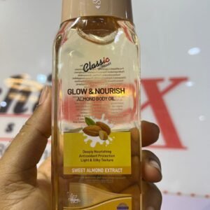 Classic Skin Care Glow & Nourish Almond Body Oil 200ml
