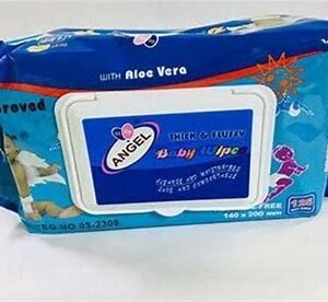 ANGEL BABY WIPES THICK & FLUFFY 125 Wipes