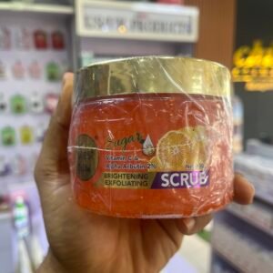 the purest glow sugar vitamin c & alpha arbutin 2% brightening exfoliating scrub 500g