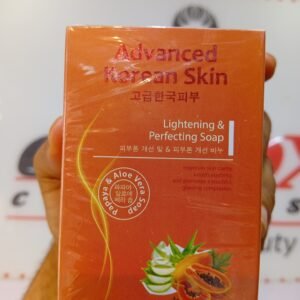 advanced korean skin lighten & perfecting soap 160g