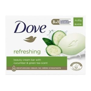 DOVE Refreshing Beauty Cream Bar with Cucumber & Green Tea Scent 90g