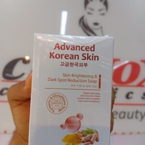 advanced korean skin , skin brightening & dark spot reduction soap 160g